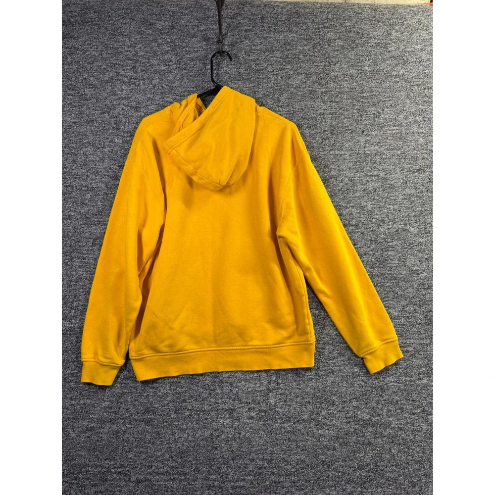Jordan Jumpman Pullover Hoodie Yellow Mens Large Embroidered Logo Fleece